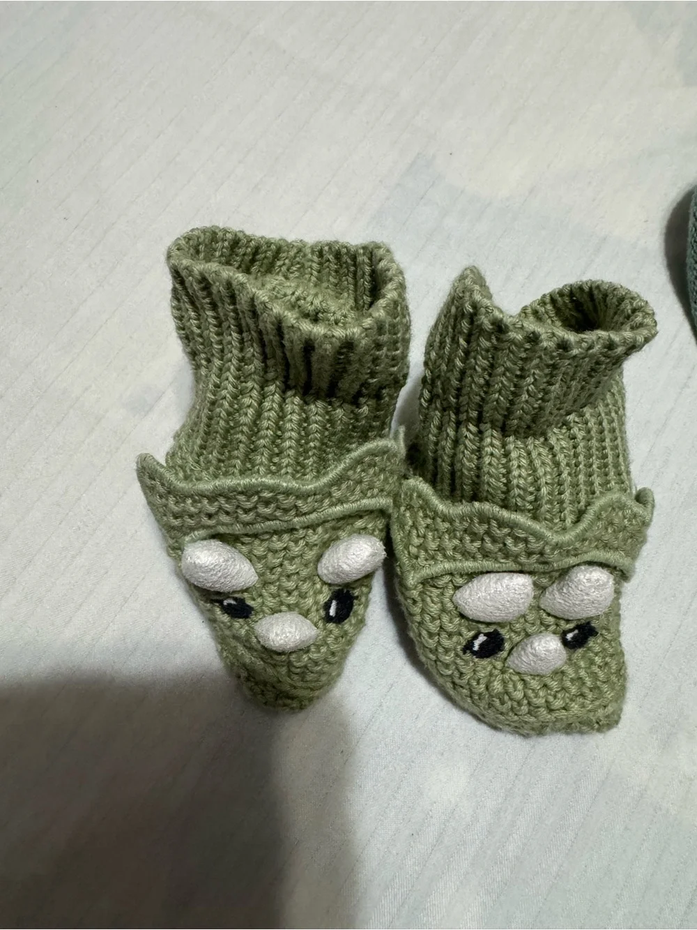 Kids Knit Two-Piece Set in Sage Green - 